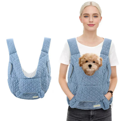 Dog Carrier Bag with Adjustable Straps and Safety Belt for Small Dogs 4