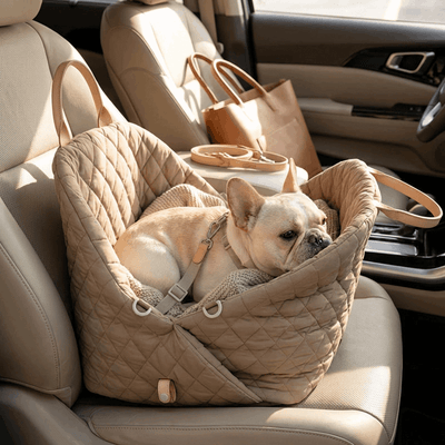 Dog Carrier Bag with Safety Straps and Cushioned Interior for Small and Large Dogs 0