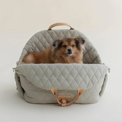 Dog Carrier Bag with Safety Straps and Cushioned Interior for Small and Large Dogs 1