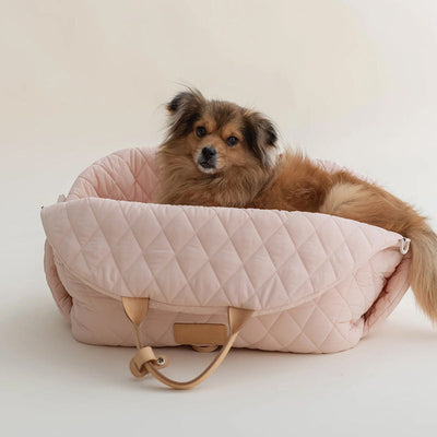 Dog Carrier Bag with Safety Straps and Cushioned Interior for Small and Large Dogs 3