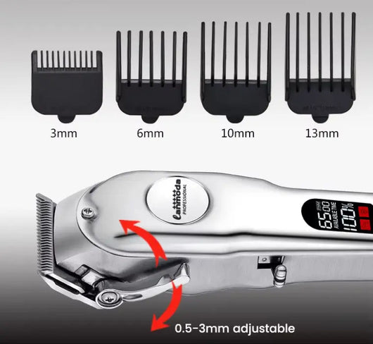 Dog Clippers with Adjustable Attachments | Cordless Grooming Trimmer for Dogs and Cats 5