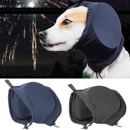 Dog Ear Protectors | Noise-Suppressing Earmuffs with Comfortable Fit for Small to XL Dogs-Dog Ear Protection-Levereau-Blue-S-Levereau