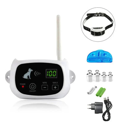 Dog Fence Wireless Training System with IP67 Waterproof Design | for Outdoor Safety 0
