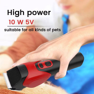 Dog Grooming Clippers with Ultra Quiet Operation and Six Adjustable Combs for All Breeds 1