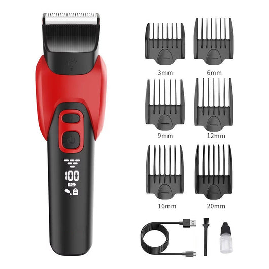 Dog Grooming Clippers with Ultra Quiet Operation and Six Adjustable Combs for All Breeds 5