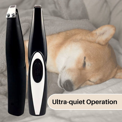 Dog Grooming Kit with Whisper-Quiet Motor and Safety Blade for All Breeds-Dog Grooming Kits-Levereau-Default-Levereau