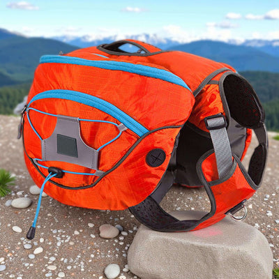 Dog Harness Backpack with Waterproof Pockets and Adjustable Straps for Small to Medium Dogs 6
