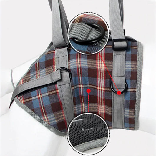 Dog Harness for Mobility Support with Adjustable Fit and Breathable Fabric for Small to XL Dogs-Dog Mobility Aids-Levereau-S-Front wheel-Levereau