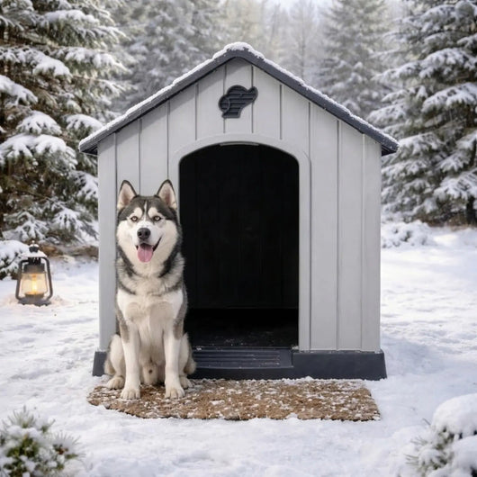 Dog House with Weather-Resistant Design for Small to Large Dogs - Easy Assembly and Removable Roof 4