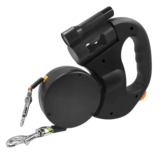 Dog Lead with Anti-Wrap Design & LED Light | for Walking Two Dogs Safely 4