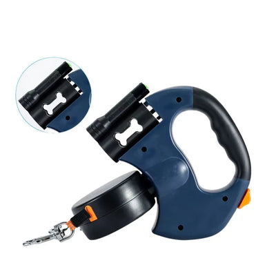 Dog Lead with Anti-Wrap Design & LED Light | for Walking Two Dogs Safely 5