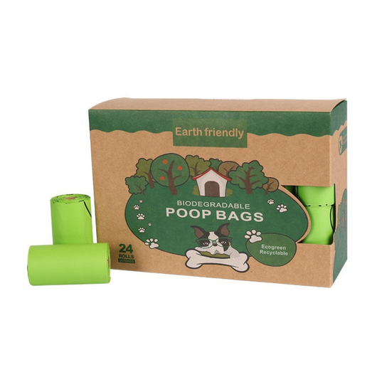 Dog Poop Bags with Biodegradable Material and Leak-Proof Dispenser for All Dog Sizes - 120 Count-Dog Waste Disposal-Levereau-Levereau