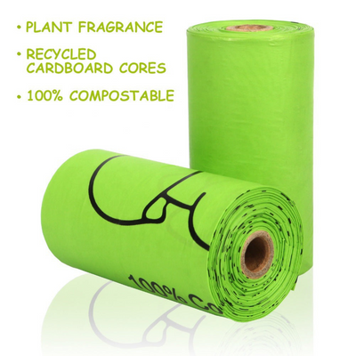 Dog Poop Bags with Biodegradable Material and Leak-Proof Dispenser for All Dog Sizes - 120 Count-Dog Waste Disposal-Levereau-Levereau