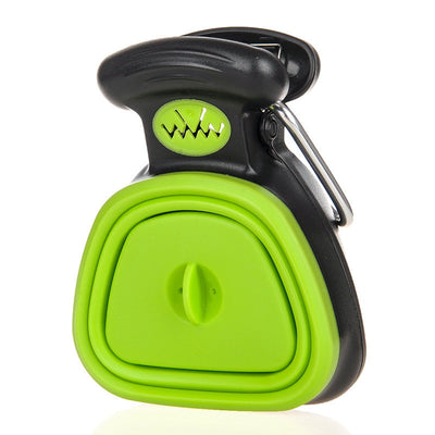 Dog Poop Scooper with Extendable Handle and Eco-Friendly Material for Easy Cleanup-Dog Waste Management-Levereau-GREEN-M-Levereau