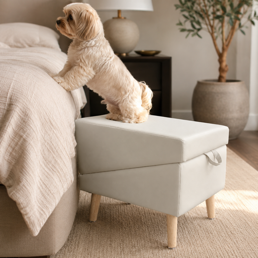 Dog Ramp for Stairs with Non-Slip Surface and Foldable Design for Senior Dogs and Small Breeds 4