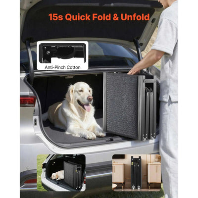 Dog Ramp with Textured Surface | for Easy Car Access and Joint Support 2