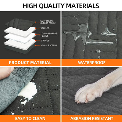Dog Seat Cover with Waterproof Material | Back Seat Protector for Dogs in Cars and SUVs 5