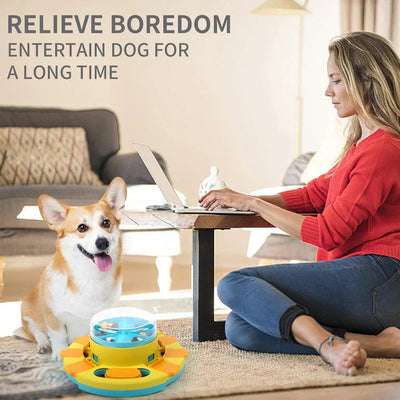 Dog Slow Feeder Bowl with Interactive Puzzle Design for All Breeds 3