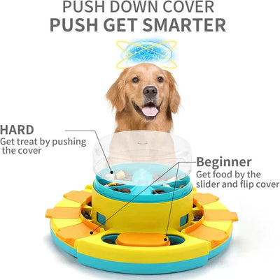 Dog Slow Feeder Bowl with Interactive Puzzle Design for All Breeds 4