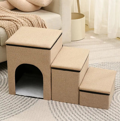 Dog Steps for Bed with Foldable Design | Portable Pet Stairs for Easy Access 6