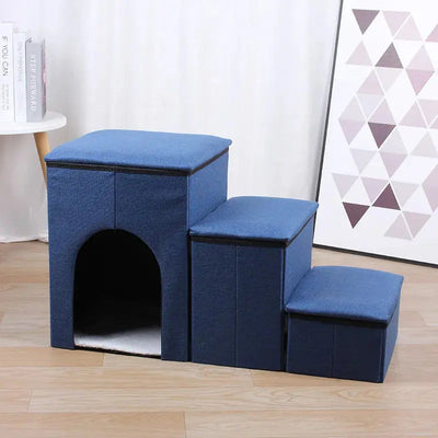 Dog Steps for Bed with Foldable Design | Portable Pet Stairs for Easy Access 7
