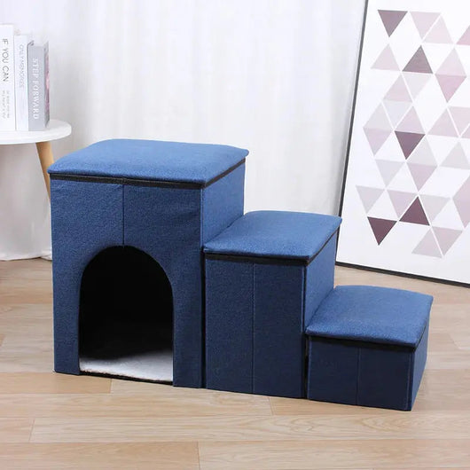 Dog Steps for Bed with Foldable Design | Portable Pet Stairs for Easy Access 7