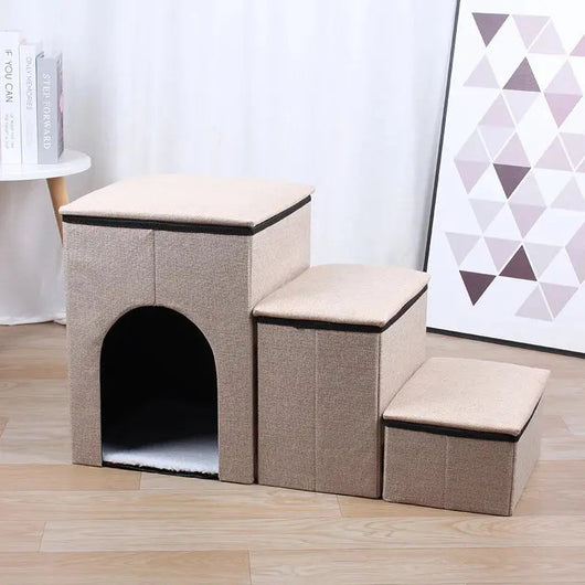 Dog Steps for Bed with Foldable Design | Portable Pet Stairs for Easy Access 8