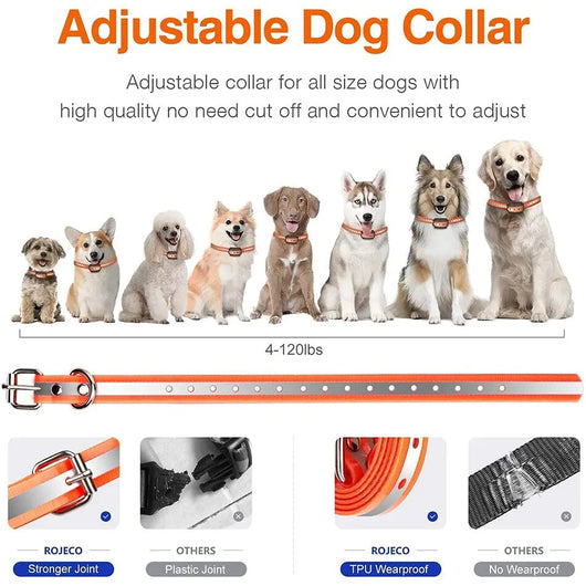 Dog Training Collar with 1000m Range and Waterproof Receiver for Effective Training 5