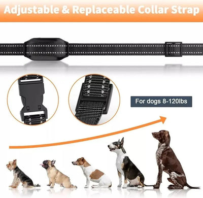 Dog Training Collar with Waterproof Receiver | for Dogs 8-120 lbs-Training Collars-Levereau-Default-Levereau