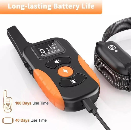 Dog Training Collar with Waterproof Receiver | for Dogs 8-120 lbs-Training Collars-Levereau-Default-Levereau