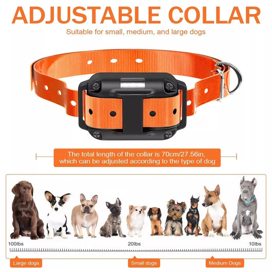 Dog Training Collars with Remote Control | Waterproof and Adjustable for All Breeds-Training Collars-Levereau-Levereau