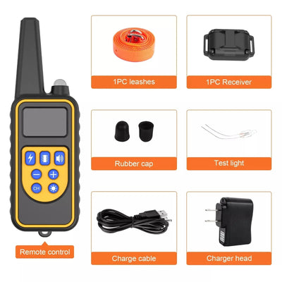 Dog Training Collars with Remote Control | Waterproof and Adjustable for All Breeds-Training Collars-Levereau-Levereau