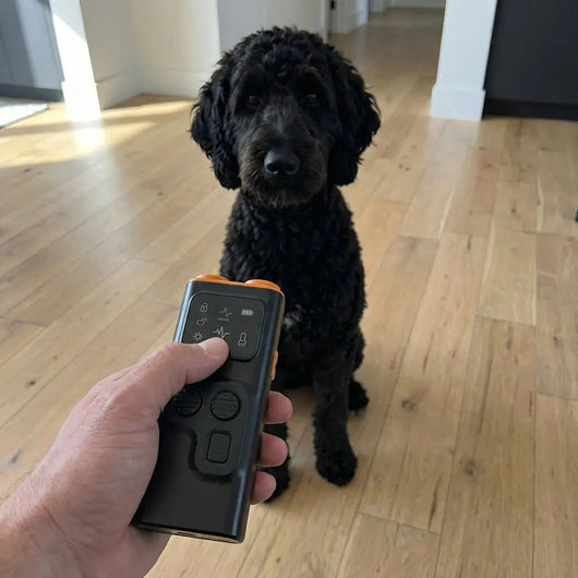 Dog Training Device with Ultrasonic Sound & LED Light (20-30 kHz)-Training & Behavior Aids-Levereau-Levereau
