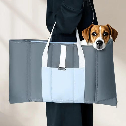 Dog Travel Bag with Convertible Design and Smart Storage for Small to Medium Dogs 1