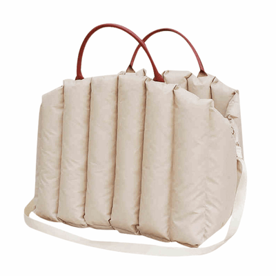 Dog Travel Bag with Waterproof Exterior and Padded Interior for Small to Medium Dogs 8