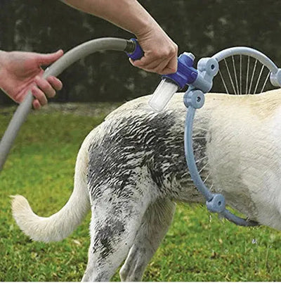 Dog Wash Sprayer with Integrated Soap Container | for Effortless Bathing of Dogs and Cats 6