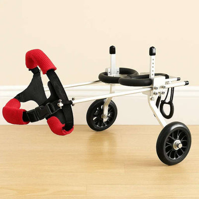 Dog Wheelchair for Back Legs with Ultralight Aluminum Frame and Adjustable Fit for Large Dogs 2