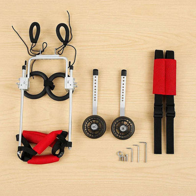 Dog Wheelchair for Back Legs with Ultralight Aluminum Frame and Adjustable Fit for Large Dogs 4