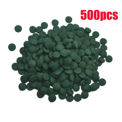Fish Food Spirulina Tablets for Betta Fish and Shrimp - Nutrient-Rich Formula, 100 Count 8