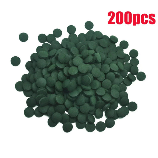 Fish Food Spirulina Tablets for Betta Fish and Shrimp - Nutrient-Rich Formula, 100 Count 9