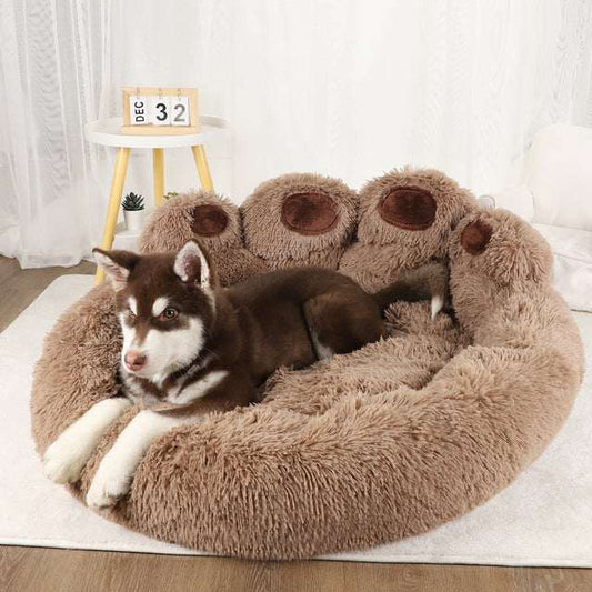 FluffyPaw | Calming Dog Bed with Deep Raised Edges for Small to Large Dogs 0
