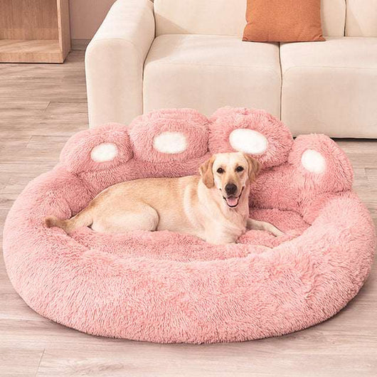 FluffyPaw | Calming Dog Bed with Deep Raised Edges for Small to Large Dogs 9