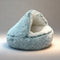 Fluffy Dog Bed Cave with Ultra-Soft Plush Fabric for Small to XL Dogs