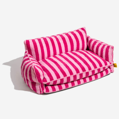 FurNest | Faux Lambswool Dog Bed Sofa with Double Layer Comfort for Small to Large Dogs 1