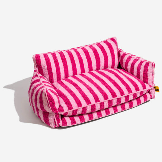 FurNest | Faux Lambswool Dog Bed Sofa with Double Layer Comfort for Small to Large Dogs 1