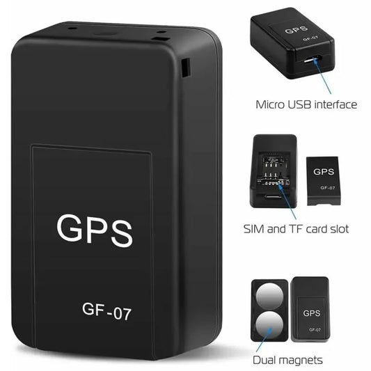 GPS Tracker for Car with Real-Time Tracking and Rechargeable Battery for Vehicles and Pets 0