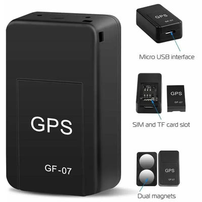 GPS Tracker for Car with Real-Time Tracking and Rechargeable Battery for Vehicles and Pets 0