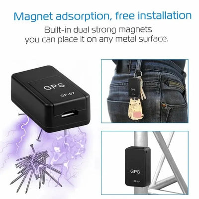 GPS Tracker for Car with Real-Time Tracking and Rechargeable Battery for Vehicles and Pets 2