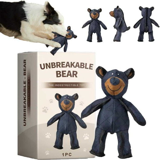 Indestructible Dog Chew Toy for Heavy Chewers - Durable Canvas Design for All Breeds 0