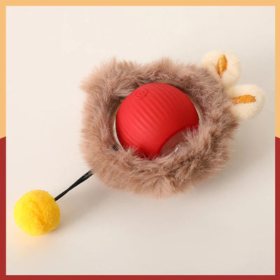 Interactive Cat Toy Ball with Motion Activation for Indoor Cats - Rechargeable Fun 3